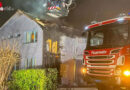 Schweiz: Feuer an Fassade eines Wohnhauses in Liesberg