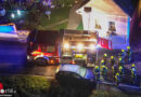 Bgld: Zimmerbrand in Markt Neuhodis → Bewohner retteten sich rechtzeitig ins Freie