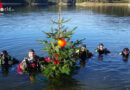 Stmk: Christbaumtauchen 2025 der Tauchstaffel Deutschlandsberg