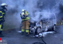 D: Van brennt auf der BAB 62 bei Glan-Münchweiler