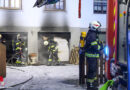 Oö: Feuer in Garage eines Wohnhauses in Buchkirchen