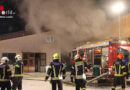 Oö: Brand in Tischlerei in Kirchham → 14 Feuerwehren alarmiert