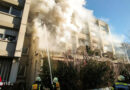 Bayern: Ausgedehnter Wohnungsbrand mit 20 Menschenrettungen in Augsburg → über 200 Kräfte im Einsatz