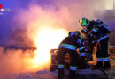Stmk: Nächtlicher Autobrand in Knittelfeld