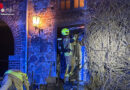 D: Feuer vor der Tür in Wildeshausen → Schnelles Eingreifen bewahrt Gemeindehaus vor Vollbrand