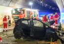 Oö: 20-Jährige bei Pkw-Lkw-Kollision im Mona Lisa Tunnel in Linz ums Leben gekommen