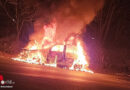 D: Vollbrand eines Autos in Schermbeck