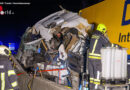 Nö: Lastwagen kollidiert auf Westautobahn mit Brückenbauwerk → 9-stündige Sperre
