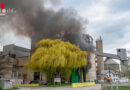 Oö: Schwierige Brandbekämpfung in Industrieanlage in Kirchdorf an der Krems