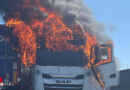 D: Übergreifender Lkw-Brand an Autohof in Ramstein-Miesenbach