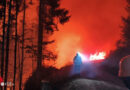 Ktn: Großer Waldbrandeinsatz im Lesachtal