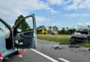 Nö: Frontalkollision mit eingeschlossener Person auf der B 10 in Schwechat