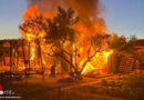 D: Neuerlich Feuer in Kleingartengelände in Hanau → Brandstiftung vermutet