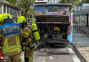 D: Bus in Detmold brannte im Bereich des Motors