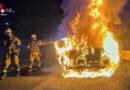 D: Nächtlicher Auto-Vollbrand in Neuss