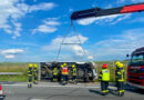 Bgld: Campingwagen nach Reifenplatzer auf der A2 umgekippt
