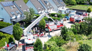 2-1 Nö: Rauchentwickung durch defekte Solaranlage in Biedermannsdorf