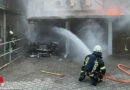 D: Brandausbreitung auf Wohngebäude und Garagen in Mülheim an der Ruhr