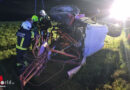 Oö: Schwerer Unfall mit Traktor und Pkw auf der B 145 in Bad Ischl