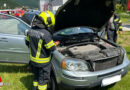 Oö: Feuer aus Pkw-Auspuff auf B 145 in Bad Ischl