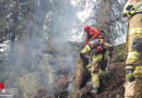 Tirol: Waldbrand im Rofangebirge fordert FF Eben am Achensee