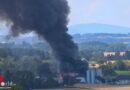 Oö: 21 Feuerwehren bei Großbrand auf Bauernhof in Pettenbach im Einsatz