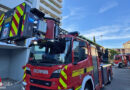 D: Balkonbrand in der 14. Etage der Doppelhochhäuser „Max und Moritz“ in Speyer