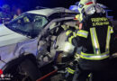 Nö: Menschenrettung nach Verkehrsunfall auf der A1 bei St. Pölten