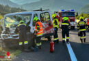 Stmk: Auffahrunfall mit Klein-Lkw auf der A9 zwischen Kalwang und Mautern