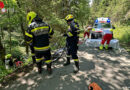 Stmk: Radfahrerin stürzt in ein Bachbett