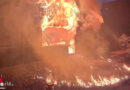 Schweiz: Stockerwerk übergreifender Fassadenbrand an Mehrfamilienhaus in Buttisholz