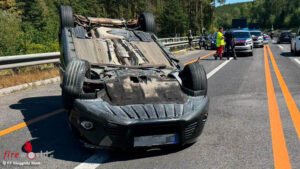 FF GLO STADT Nö: Erneut Pkw-Unfall auf der S 6 bei Gloggnitz