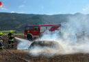 Stmk: Abschnittsalarm nach ausgedehntem Ackerbrand in Kammern