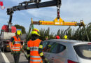 Nö: Pkw touchiert Lkw auf A1 – Feuerwehr Loosdorf unterstützt bei Fahrzeugbergung