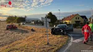 Nö: Verkehrsunfall Kreuzung L45/L113 in Grafenwörth Nö: Verkehrsunfall Kreuzung L45/L113 in Grafenwörth