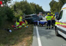 Bgld: Pkw kracht seitlich in Böschung – Schwerverletzte Person bei Unfall auf Autobahnzubringer