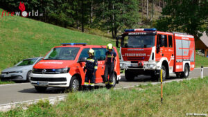 Stmk: Motorradlenkerin krachte gegen Felsen ? Hubschraubereinsatz auf der L113