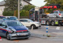 Oö: Kollision Streifenwagen / Pkw in Edt bei Lambach