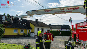 DSC_4261 Oö: Brand an Wohngebäude in Goldwörth