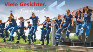 Gesichter1 ?Viele Gesichter. Eine Heimat.“: Vorstellung der neuen Jahreskampagne für die bayerischen Feuerwehren