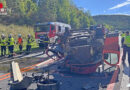 Nö: Frontalunfall zweier Pkw im Gegenverkehrsbereich der S 6 bei Gloggnitz