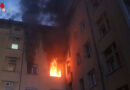 Oö: Offener Wohnungsbrand in Mehrfamilienhaus in der Betlehemstraße in Linz