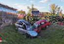 Nö: Heftiger Kreuzungsunfall mit vier zum Teil schwer Verletzten bei Pischelsdorf / Zwentendorf