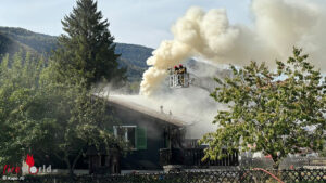ValTerbi_wohhaus Schweiz: 3 Verletzte und geretteter Hund bei Wohnhausbrand in Val Terbi