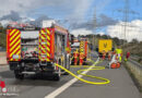 D: Lkw-Brand auf der A44 bei Heiligenhaus → Feuerwehr löscht brennende Fahrerkabine