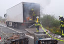 D: Brennende Lkw-Ladung auf der A 1 bei Sottrum