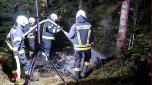 O�: Brandverdacht wird zu Brand eines Plumpsklos in Bad Ischl