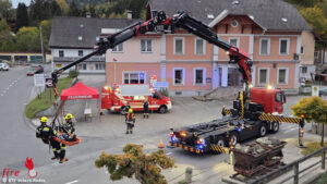 Stmk: Abschnitts�bung im Abschnitt III am Werksgel�nde der RHI Magnesita