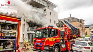 D: Brand mit Verpuffung in Dresden ? neun Verletzte