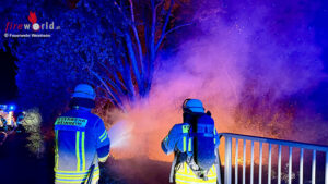IMG_5973 D: Meterhohe Vegetationsbrand-Flammen in Weinheim und Alarm im Minutentakt